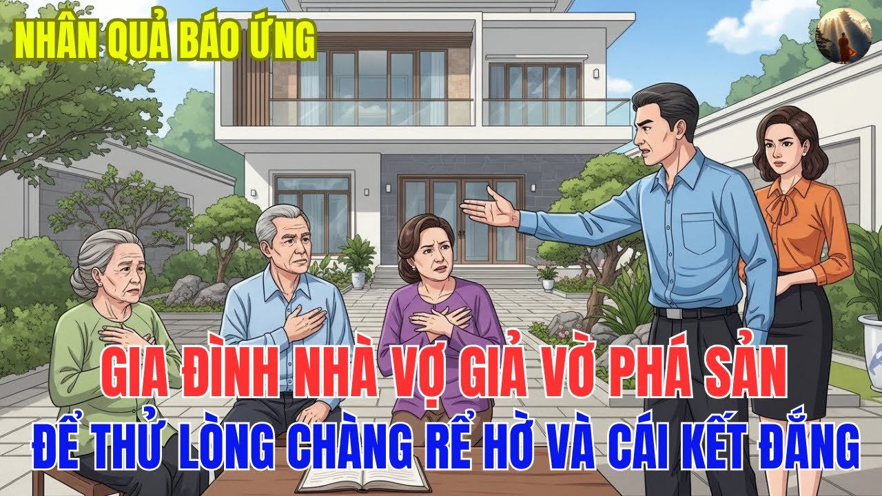 Gia Đình Nhà Vợ Giả Vờ Phá Sản Để Thử Lòng Con Rể – Và Sự Thật Khiến Ai Nghe Cũng Bất Ngờ!
