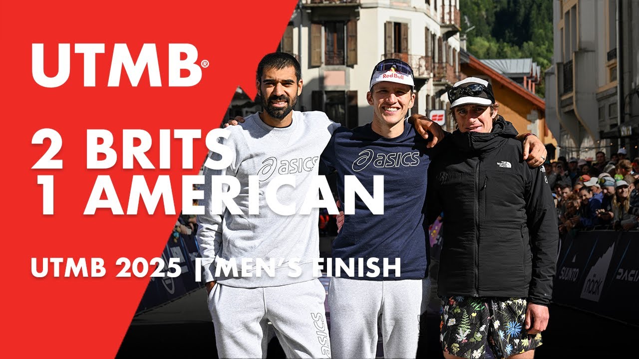 UTMB 2025 Men's Finish | HOKA UTMB Mont-Blanc