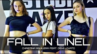 Christina Aguilera feat. Demi Lovato - Fall In Line | strip BATYROVA ALINA