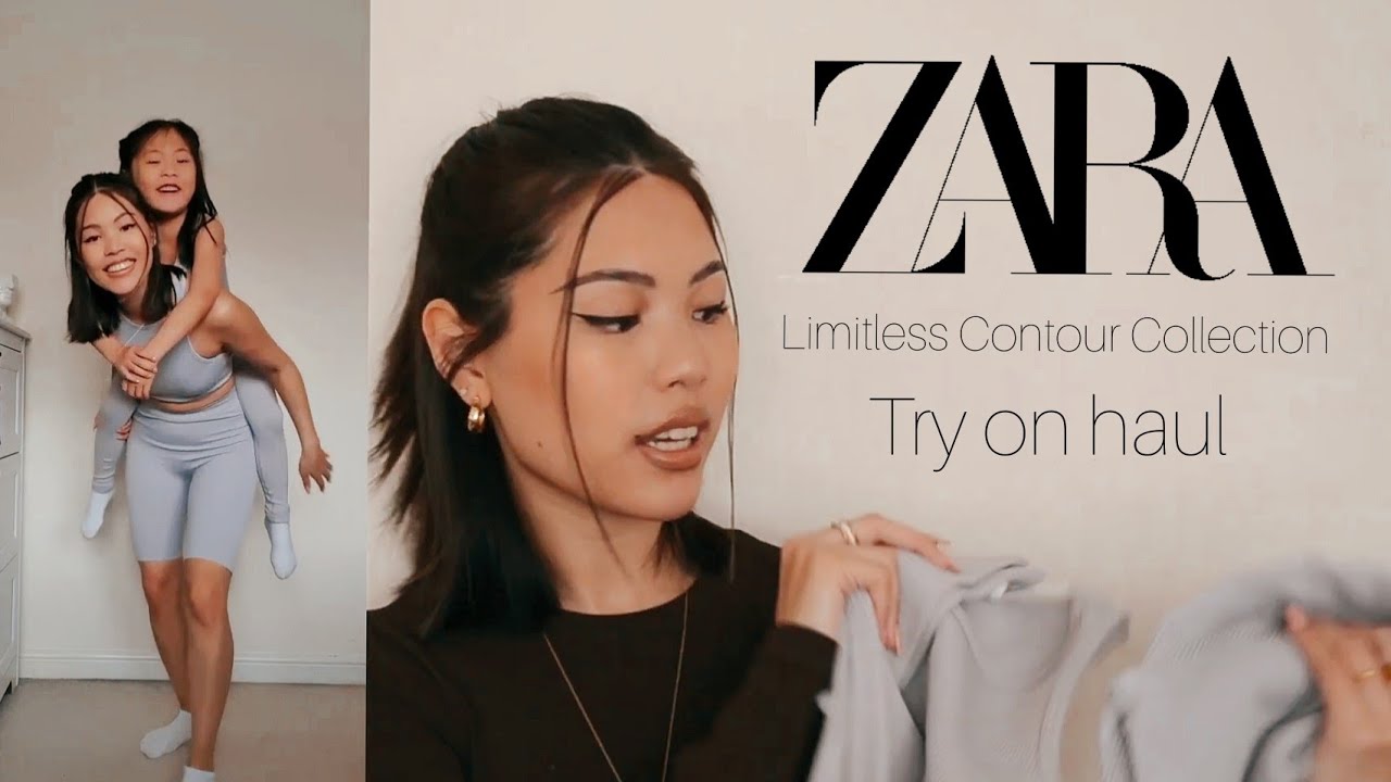 ZARA TRY ON HAUL  The limitless contour collection 
