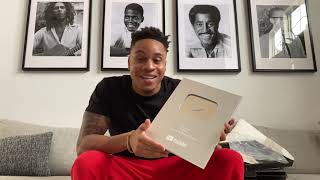Rotimi | THANK YOU!! 100K Subscribers | YouTube Plaque UNBOXING