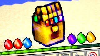 Minecraft But Infinity Stones Are Hearts