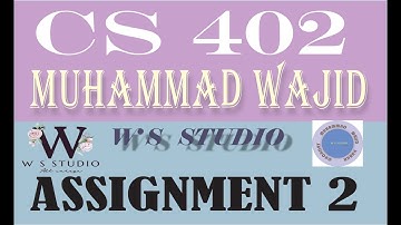 CS 402 ASSIGNMENT 2