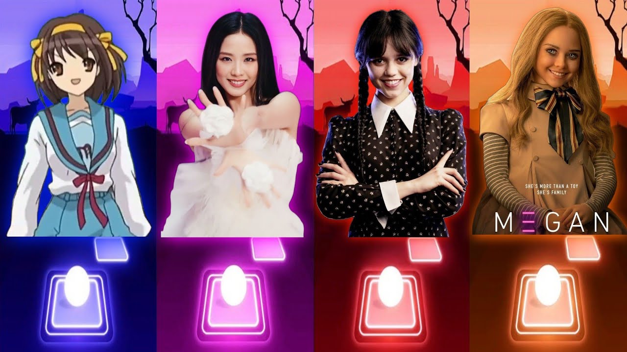 toca toca anime dance Jisoo flower dance Wednesday Dance With My