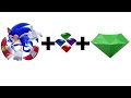 Sonic + 4 Chaos Emeralds + Master Emerald = ?