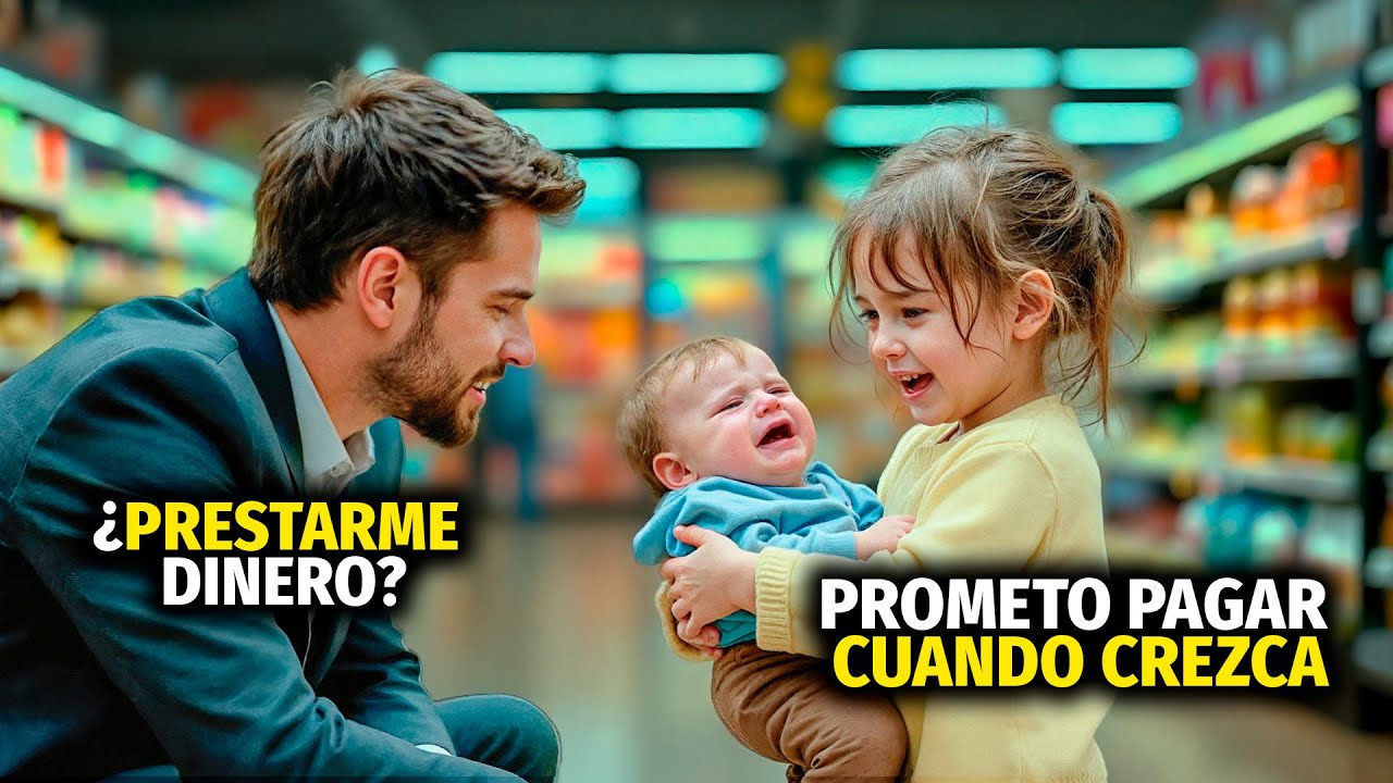 «PROMETO PAGAR CUANDO CREZCA» NIÑA POBRE PIDE LECHE A UN MILLONARIO… LO QUE HACE ÉL SORPRENDE.