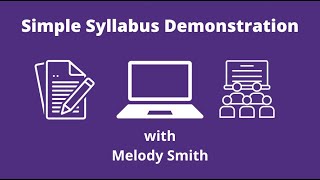 Introduction to Simple Syllabus