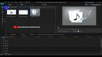 how to import media files tutorial into cyberlink powerdirector
