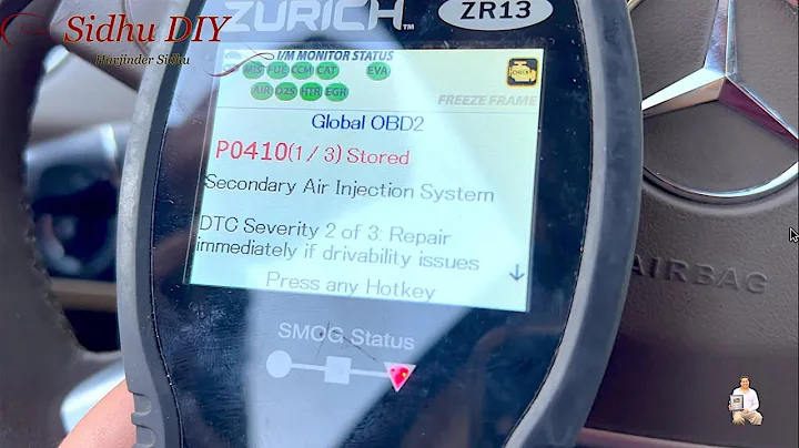 Tips and Tricks: How To Fix Check Engine Light P0410 Secondary Air Injection System on Mercedes