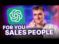 The Ultimate 20+ ChatGPT Prompts For Sales (In Under 3 Minutes!)