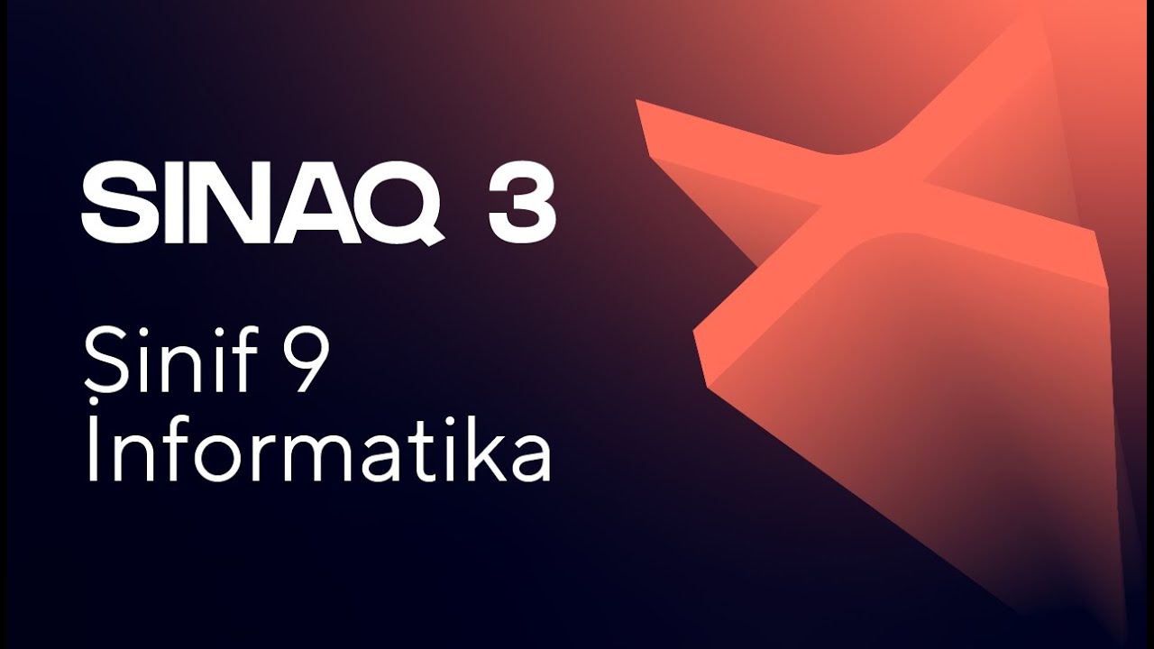 İnformatika 9-cu sinif   Güvən Sınaq 3   Qrup fənləri üzrə