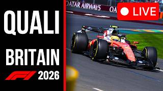 🔴 F1 LIVE: British GP QUALI – Live Timing & Commentary | Silverstone