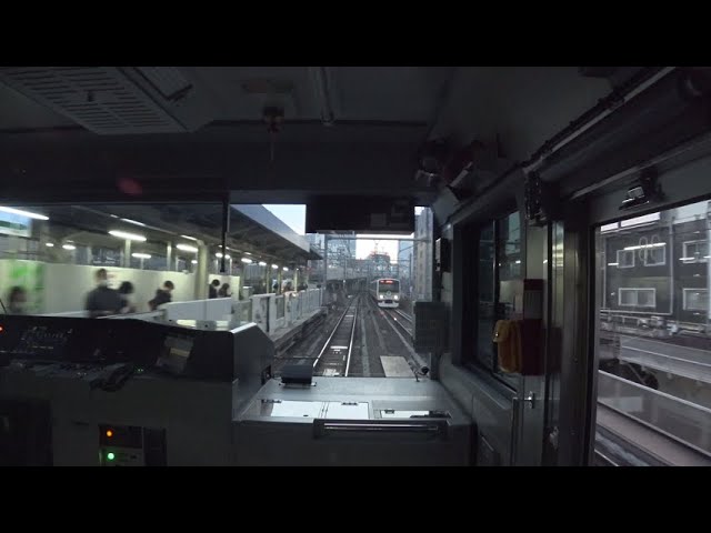 前面展望]JR東日本山手線 新宿→外回り一周→新宿 [cab view]JR-EAST