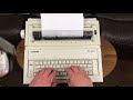 Brother AX-250 Electronic Typewriter Demi