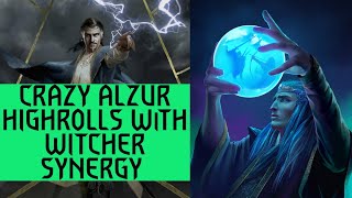 GWENT | CRAZY ALZUR HIGHROLL WITH WITCHER SYNERGY | ST ORBS FOR THE WIN