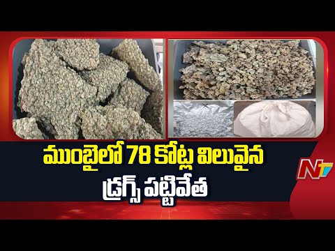 Mumbai Customs Seize Drugs Worth 78 Crore, 10 Arrested | NTV Telugu - NTVTELUGU