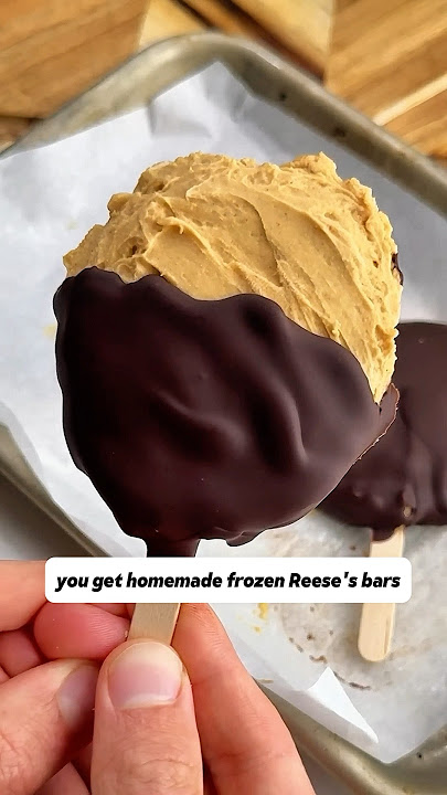 Frozen Reese’s bars from @Iricksnackz ​⁠ #shorts