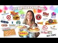 Over 20 Food and Retail Birthday Freebies To Grab! What They Are & How To Get Them. 🎁 Adara Unboxed