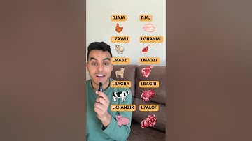 🥩 Meat Cuts in Moroccan Darija | Learn Moroccan Arabic Vocabulary for Butchers & Cooking