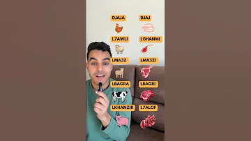 Meat Cuts In Moroccan Darija Learn Moroccan Arabic Vocabulary For Butchers Cooking 