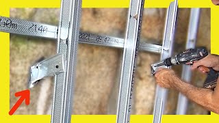 ▶▶ How to Install Metal Stud Framing How To Install DRYWALL DIY Tutorial