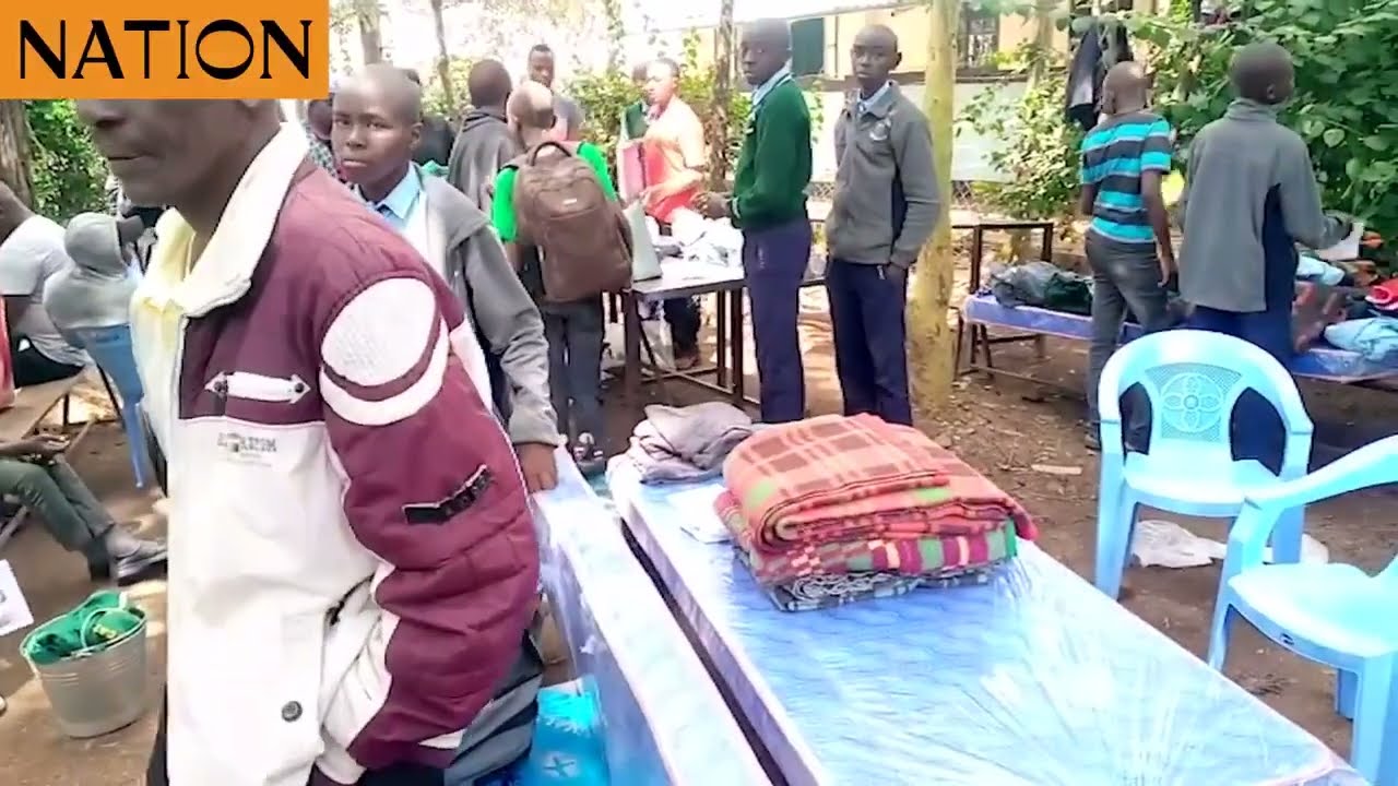 FORM ONE ADMISSIONS START AS NANYUKI HIGH SCHOOL REGISTERS A HIGH TURN OUT OF STUDENTS