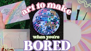 EASY Art Projects to Make When You're Bored This Summer! by Megan Weller 51,645 views 1 year ago 9 minutes, 51 seconds