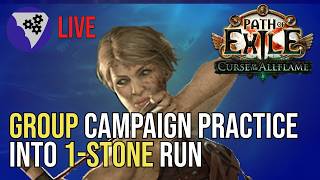 [PoE 1] CLAWS over BOWS ! Group Practice into 1Stone Run | Atlas Progression Guide in Description