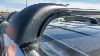 2019 Toyota - How to remove cross bars