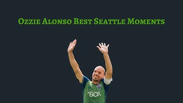 Ozzie Alonso Best Moments with Seattle