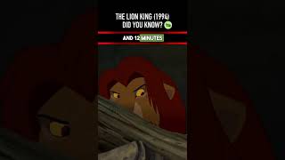 Did you know THIS about THE LION KING (1994)? Movie Facts & Trivia 9