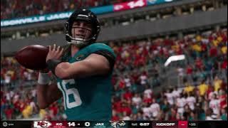 Madden NFL 25 Gameplay: Kansas City Chiefs vs Jacksonville Jaguars - (Xbox Series X) [4K60FPS]