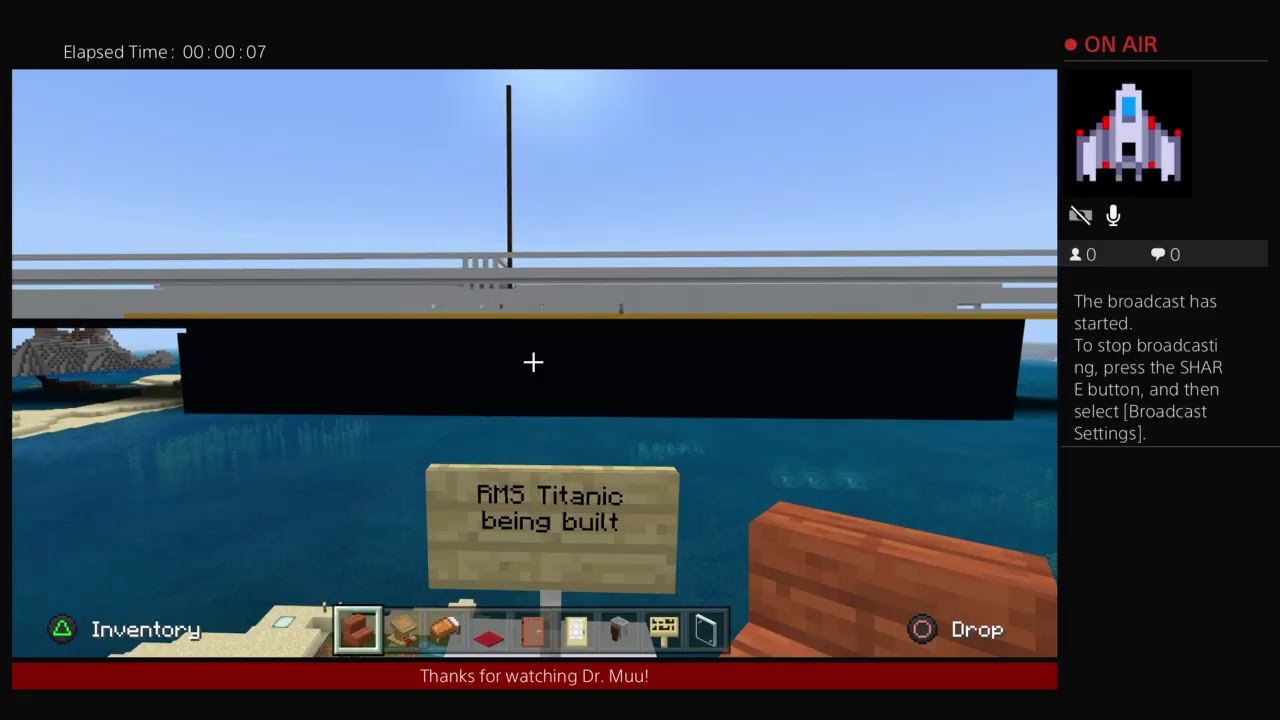 DoctorMuu 24/7 Live Broadcast Minecraft World