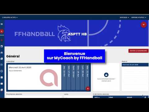 Tuto : Se connecter pour la première fois à MyCoach by FFHandball