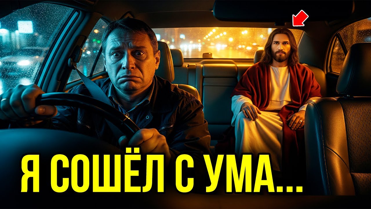 УСТАВШИЙ ТАКСИСТ ПОДОБРАЛ ПЬЯНОГО ПАССАЖИРА НОЧЬЮ… И ТОЛЬКО ПОЗЖЕ ОСОЗНАЛ, ЭТО БЫЛ ИИСУС