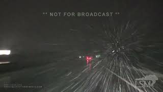 03-11-2022 Tupelo MS - Snowfall and Traffic