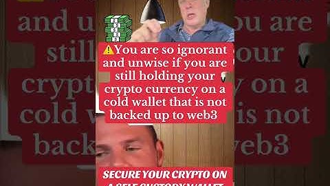 SECURE YOUR CRYPTO ON A SELF CUSTODY WALLET CONNECTED TO WEB3 FOR SAFETY. CLICK THE LINK ON MY BIO👆