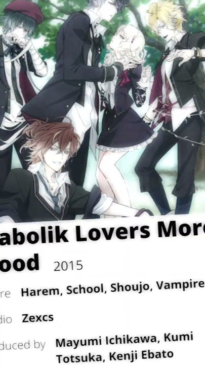 Diabolik Lovers Season 2 main character 🌨#diaboliklovers #anime
