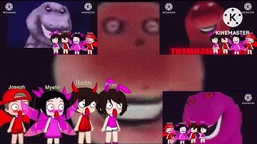 Joseph, Myelle, Raddy, and Pinki Got A Barney Error On Their Gameboy Has A Sparta Staircase Remix