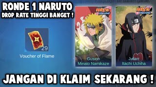 JANGAN DI KLAIM SEKARANG  BUSET DROP RATE RONDE 1 BENERAN TI