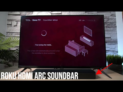 Video: Làm cách nào để kết nối soundbar với TV Roku?