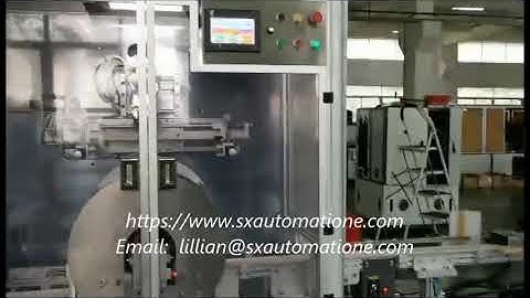 multi-function rotary fully automatic single color screen printing equipment,servo machine