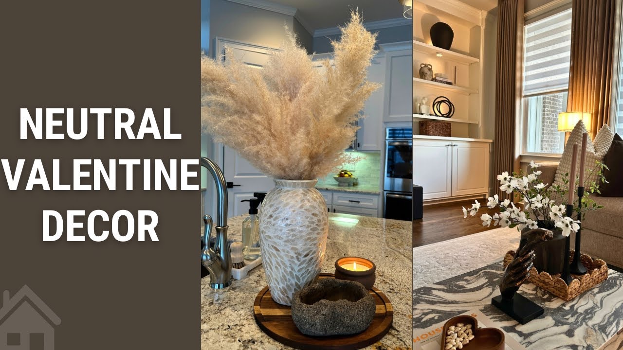 Нейтральный декор ко Дню святого Валентина | Украшаем вместе