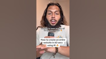 Creating my website in 60 seconds using Chat GPT #ai #aishorts #shorts #tutorial #chatgpt
