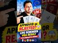 APPROVED OR REJECTED? 😱 LIVE SCHENGEN VISA RESULT | 3 VFS ENVELOPES OPENED