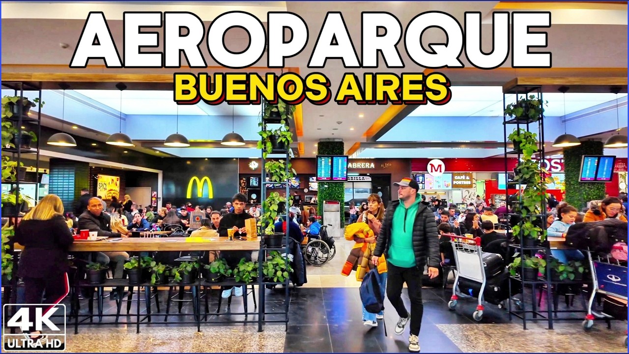 【4K】El Nuevo AEROPARQUE JORGE NEWBERY - Buenos Aires, Argentina 🛫| JUNIO 2024