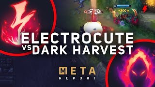 8.16 - 8.17 Meta Report: Dark Harvest vs Electrocute - Which is better for junglers