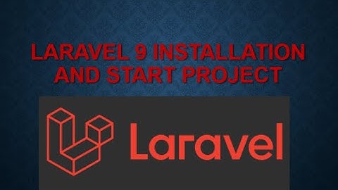 Laravel 9 simple project for beginners.