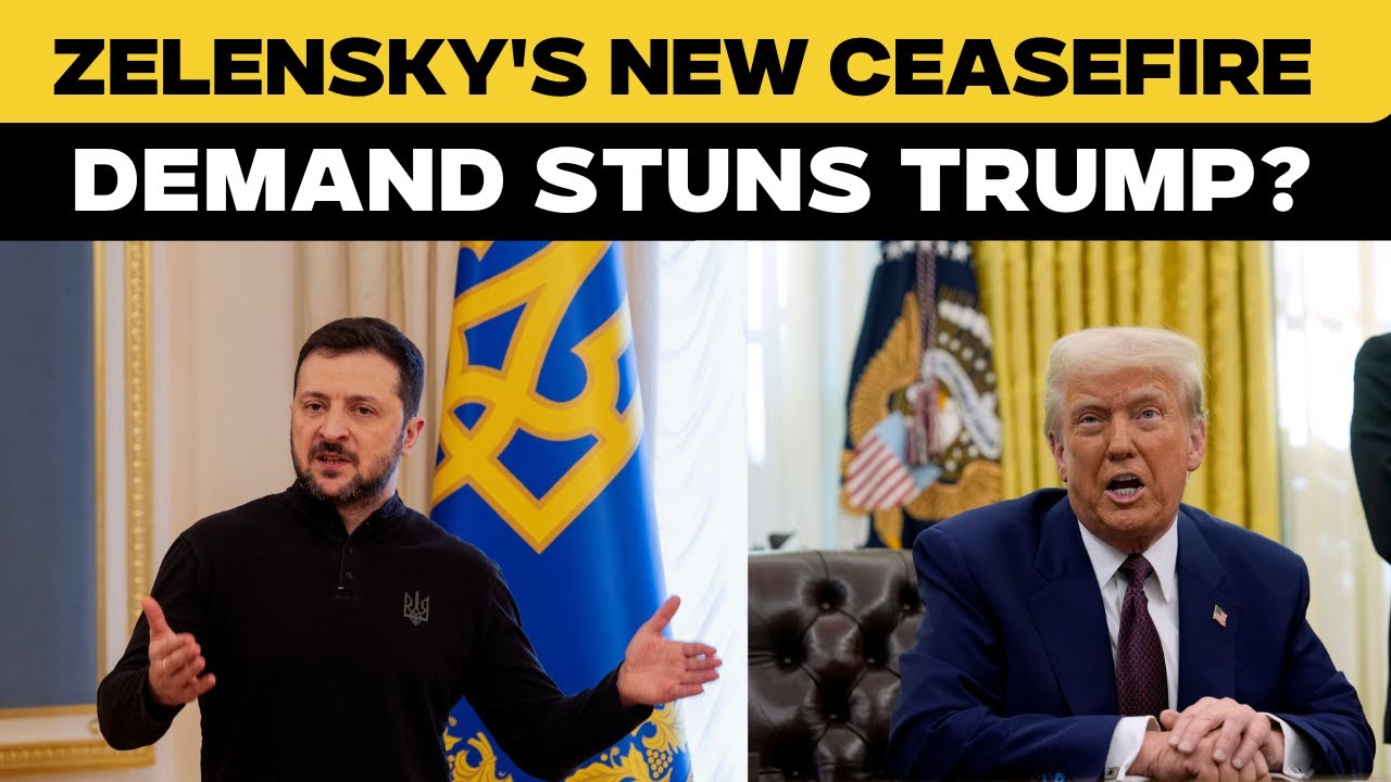 Zelensky Speech Live | Zelensky Issues Bold Demand to Donald Trump | Russia Ukraine War | Putin