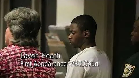 Lavon Lamar Heath appears in court, charged with t...